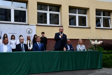 Uroczyste rozpoczęcie roku szkolnego w placówkach oświatowych Powiatu Miechowskiego